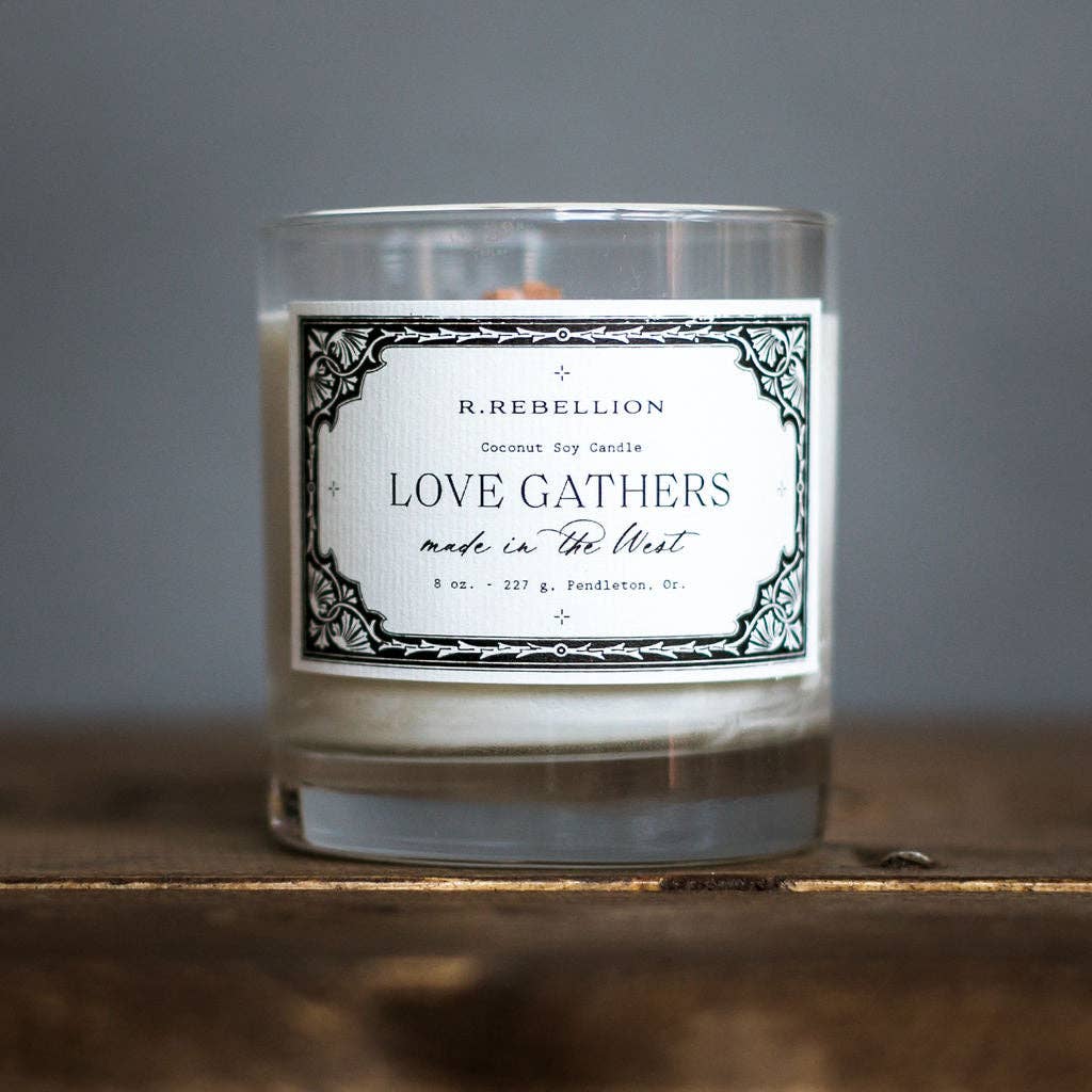 Love Gathers Candle 8 oz.