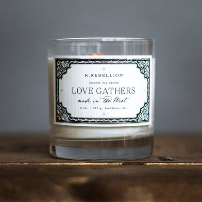 Love Gathers Candle 8 oz.
