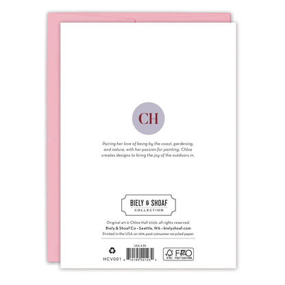 Floral Heart Valentine&