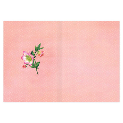 Hellebore Bouquet Thank You Card