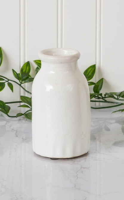 Pottery - Bud Vase Milk Bottle