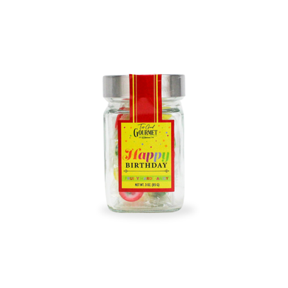 Happy Birthday - Fruity Hard Candy Jar