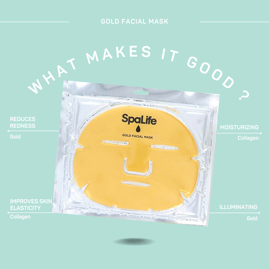 Gold Ultimate Hydrogel Face Mask | Brightening Skin Care