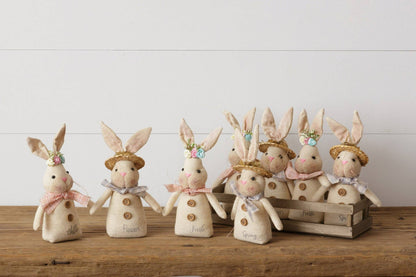 Crate Of 8 - Bunnies Spring Expressions