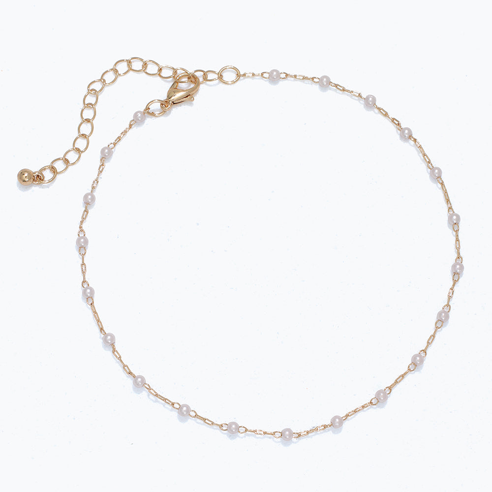 Anklet Gold and Pearl