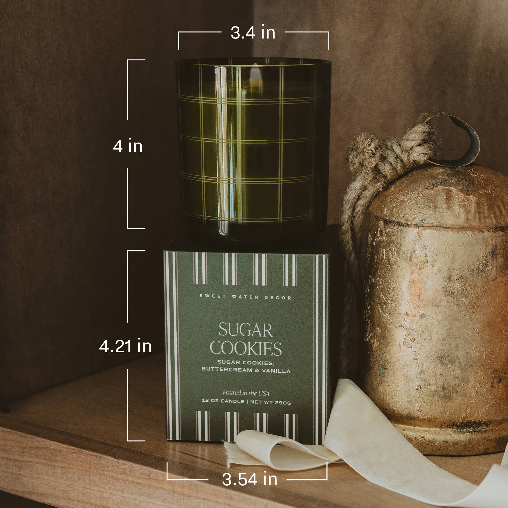 Fraser Fir 12 oz Boxed Soy Candle