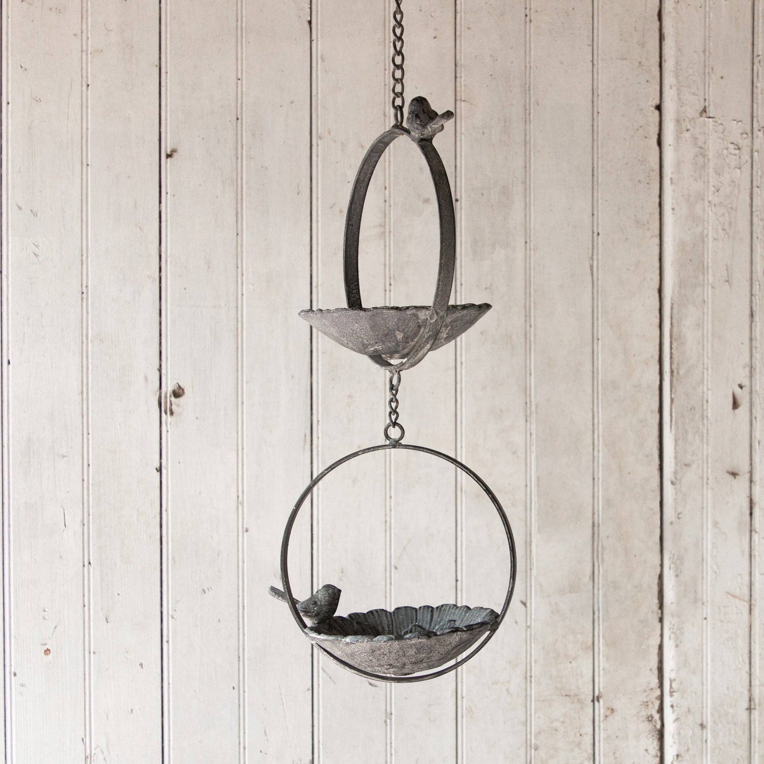 Two-Tiered Hanging Bird Feeder