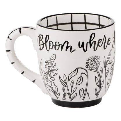 Bloom Where you are Planted Mug