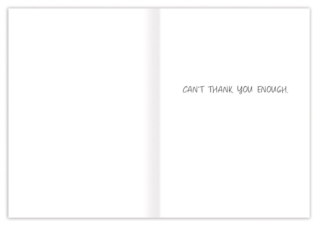 Mountains Of Gratitude Thank You Card