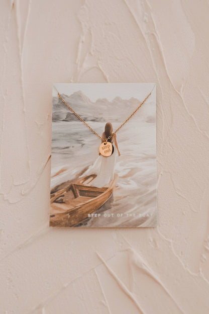 Step Out Disc Necklace | Christian Jewelry
