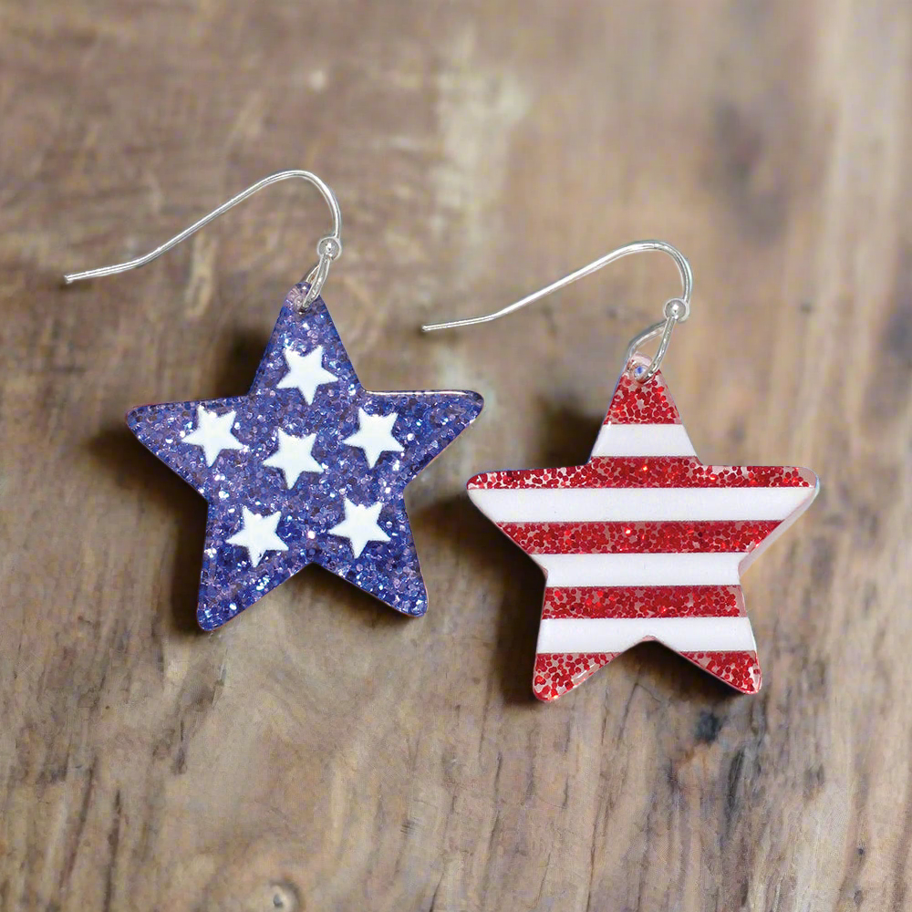 Star Spangled Earrings
