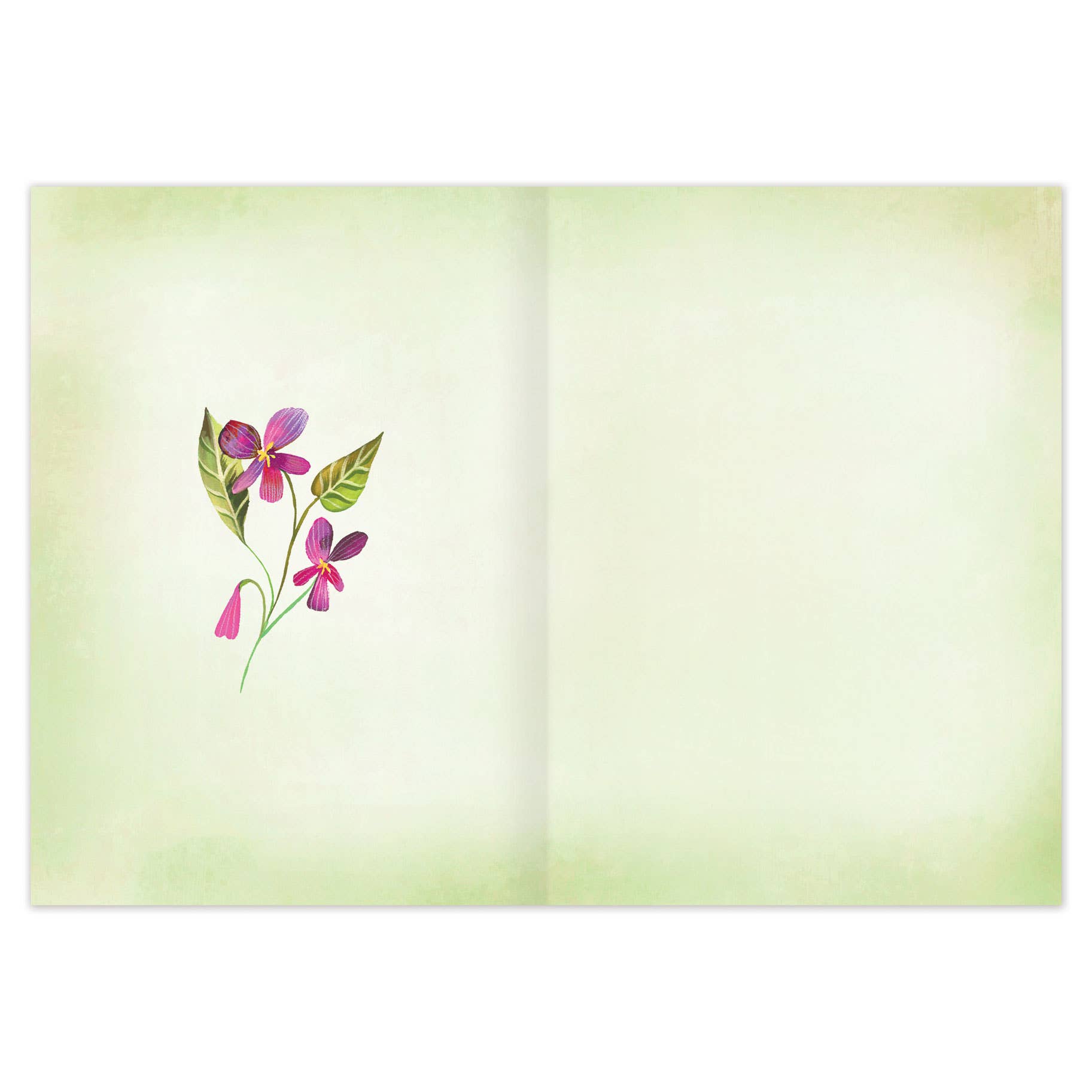 Burgundy Bouquet Blank Card