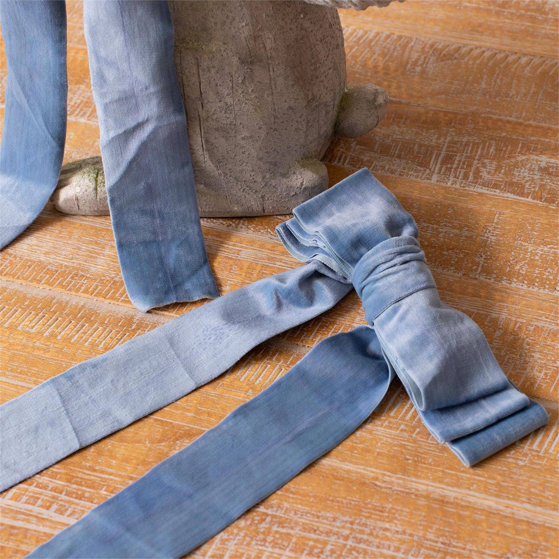 Velvet Ribbon Bows, Blue