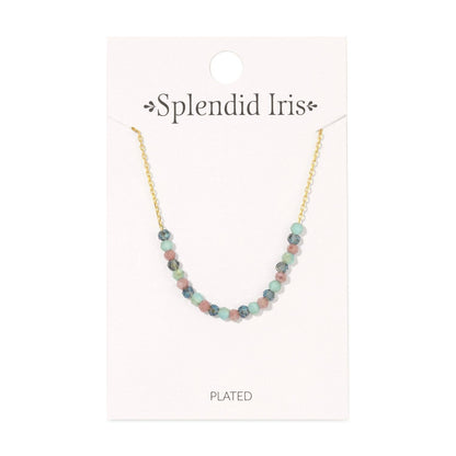 Delicate Crystal Accented Necklace