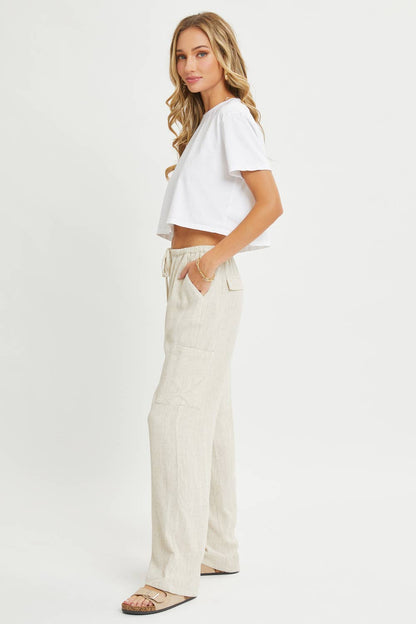 Agnes Linen Blend Pants