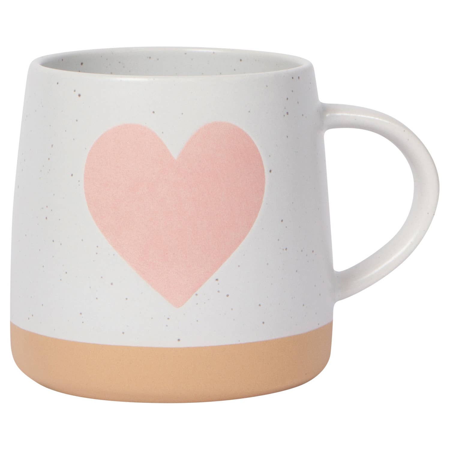 Stoneware Heart Mug