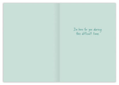 Peaks &amp; Valleys Landscape Sympathy Card