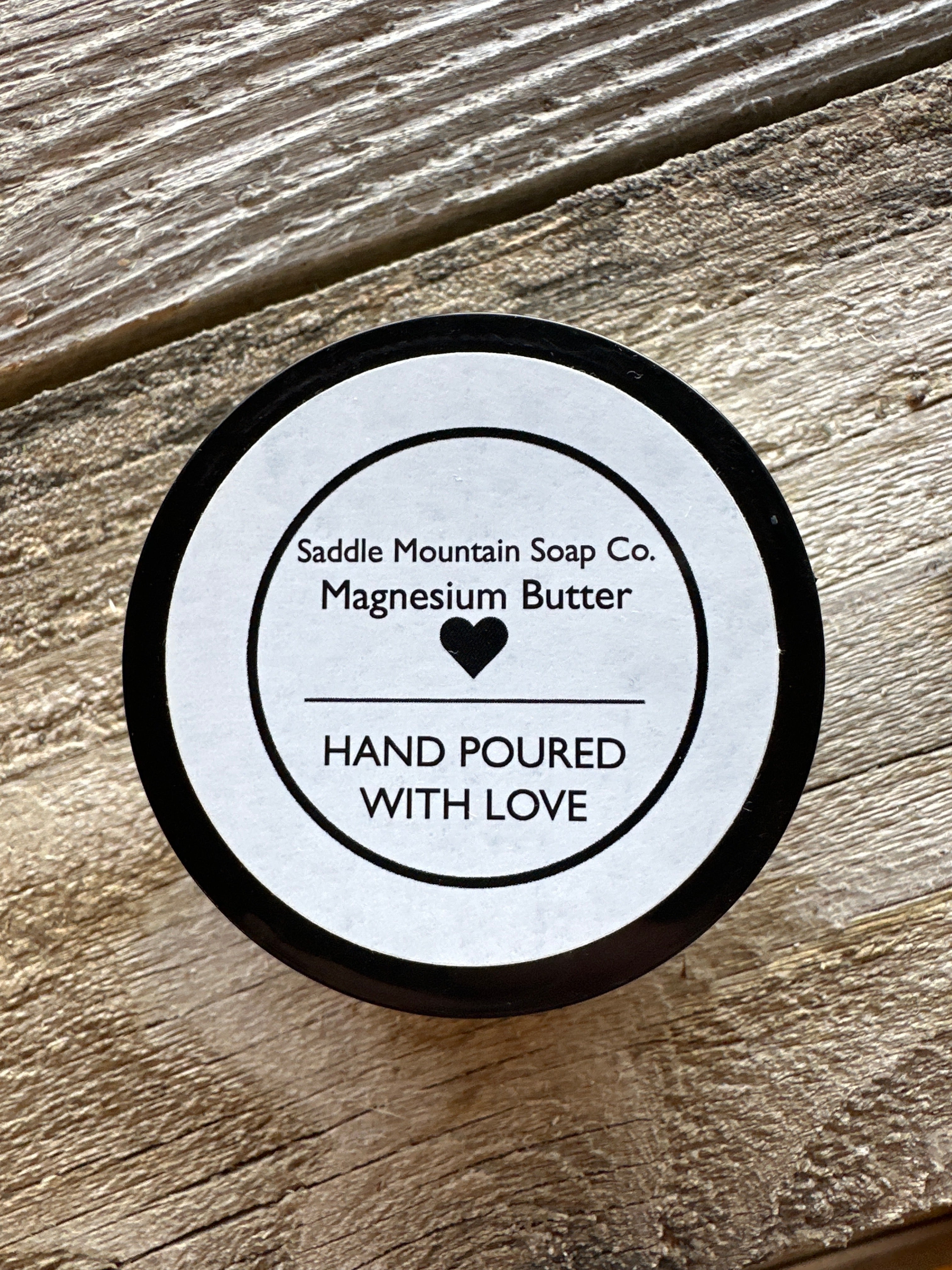 Magnesium Butter Saddle Mountain Soap Co
