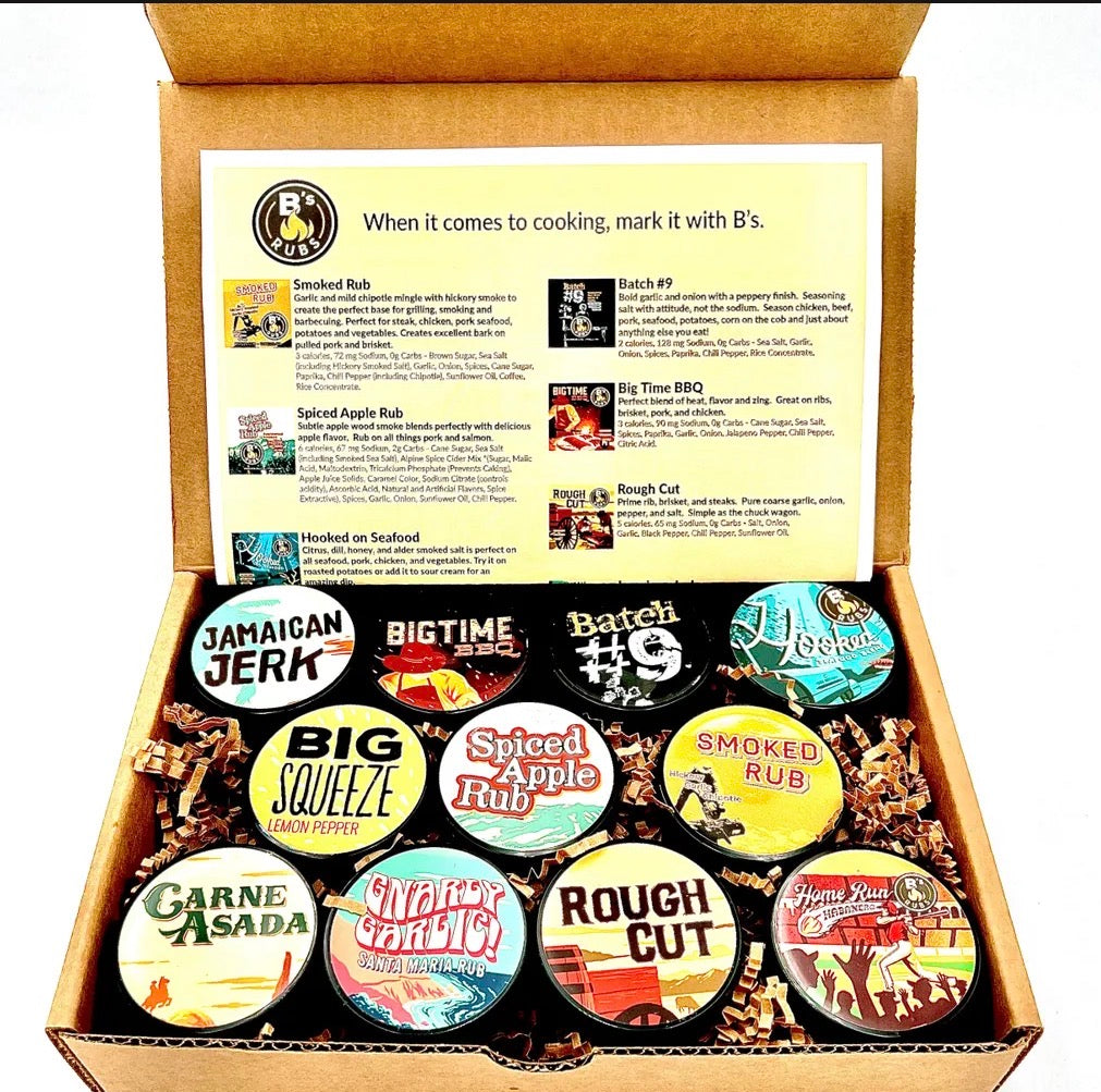 B’s Rub Sample Gift Box