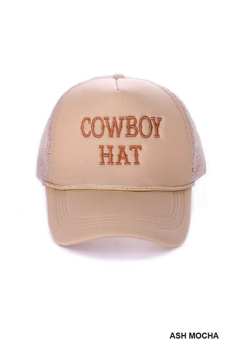 The Cowboy Hat Baseball Cap