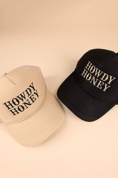 Howdy Honey Trucker Cap