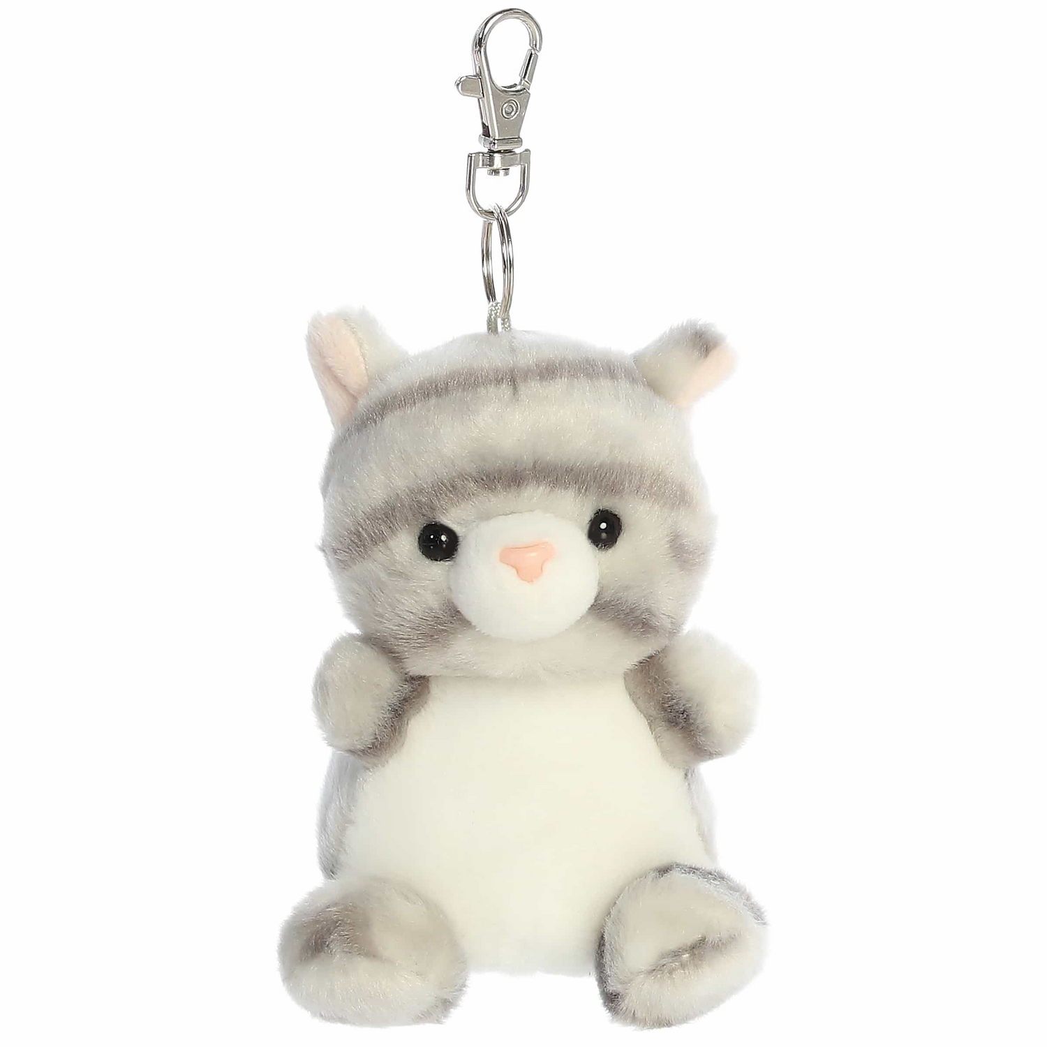 Silver Kitty Clip On