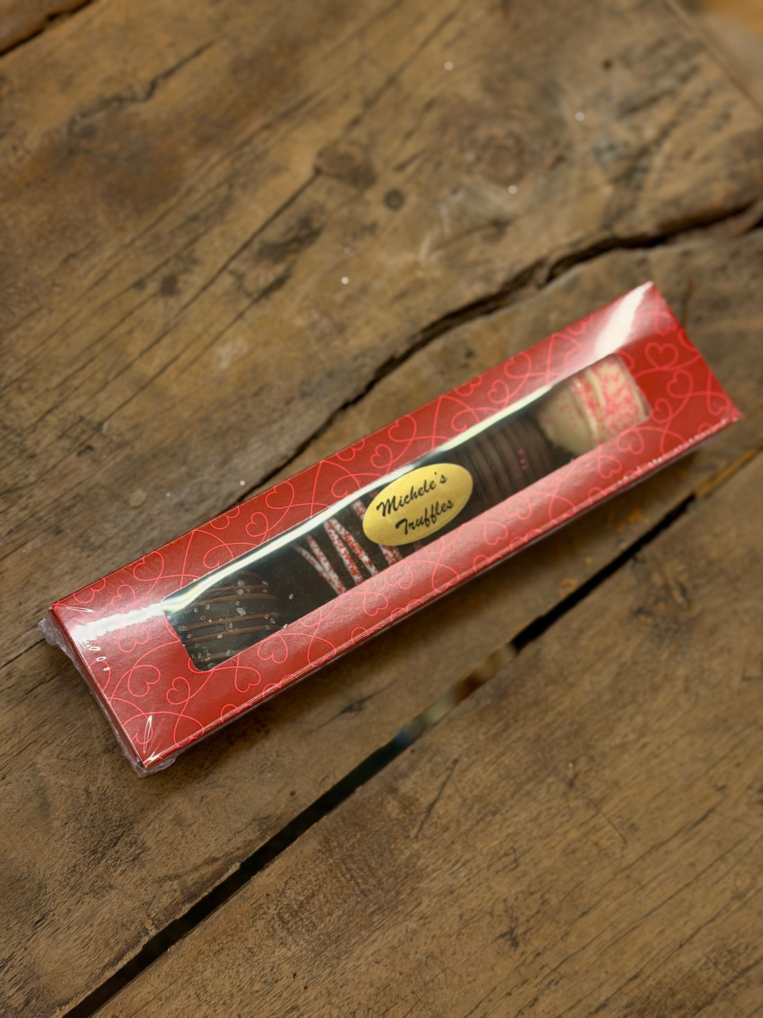 4pc Valentine Cake Truffles