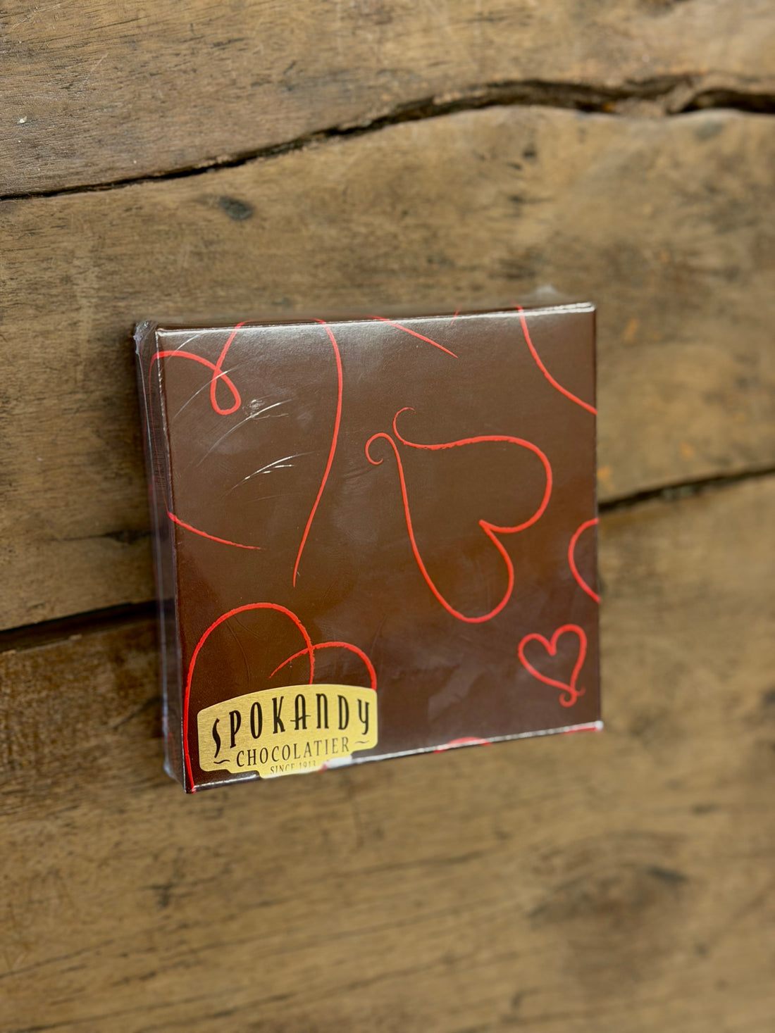 Premium Heart Scroll Chocolate Box