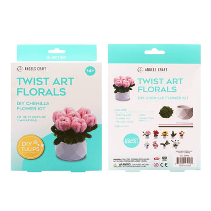 Tulips Twist Art Floral DIY Kit