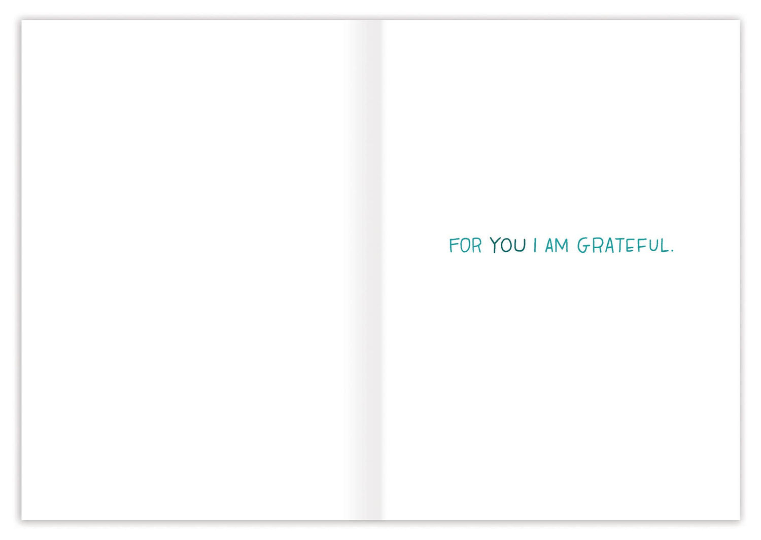 You Are A Blessing Thank You Card