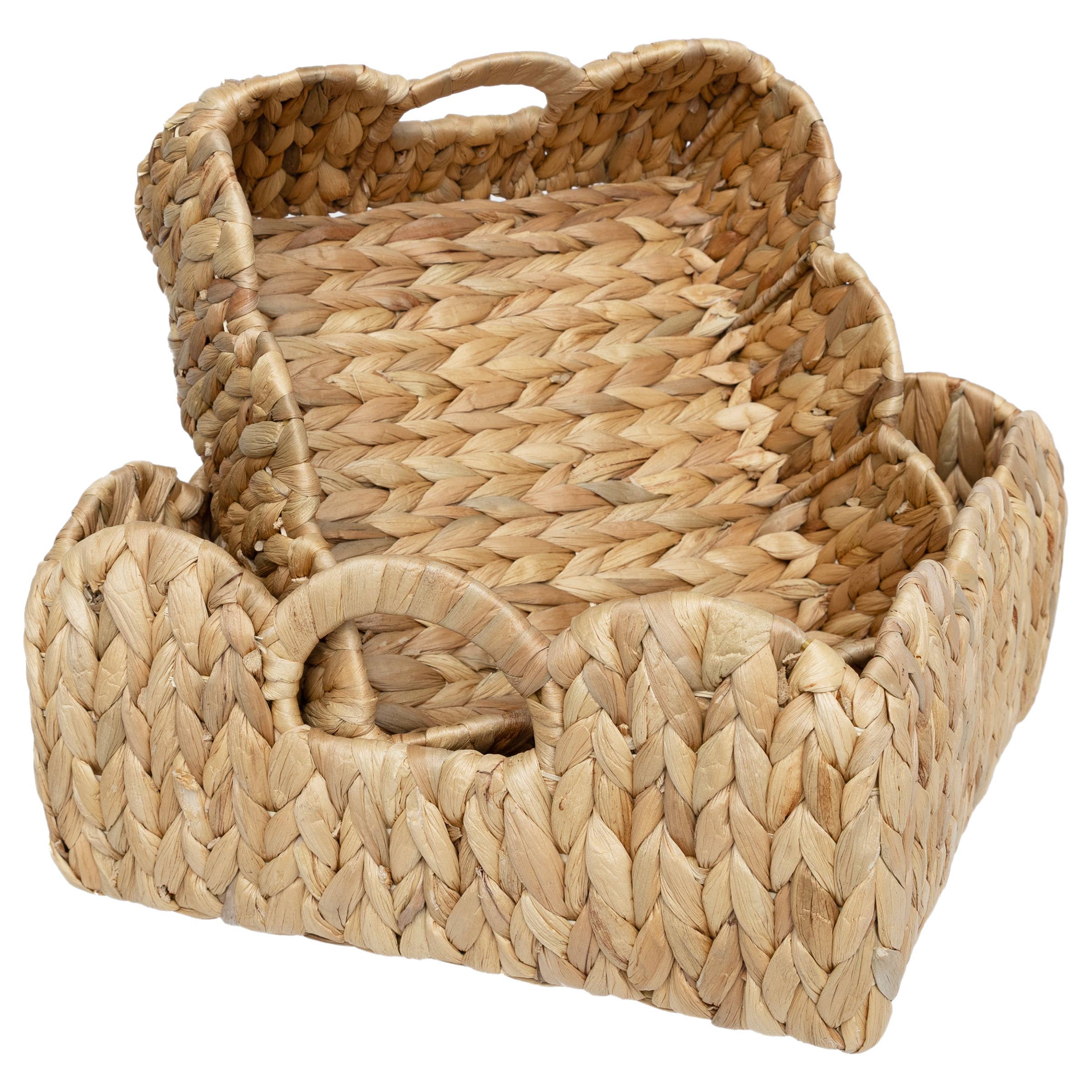 Water Hyacinth Square Baskets