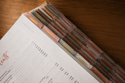 Bible Tabs — Spring Floral + Gold