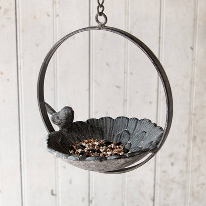 Two-Tiered Hanging Bird Feeder