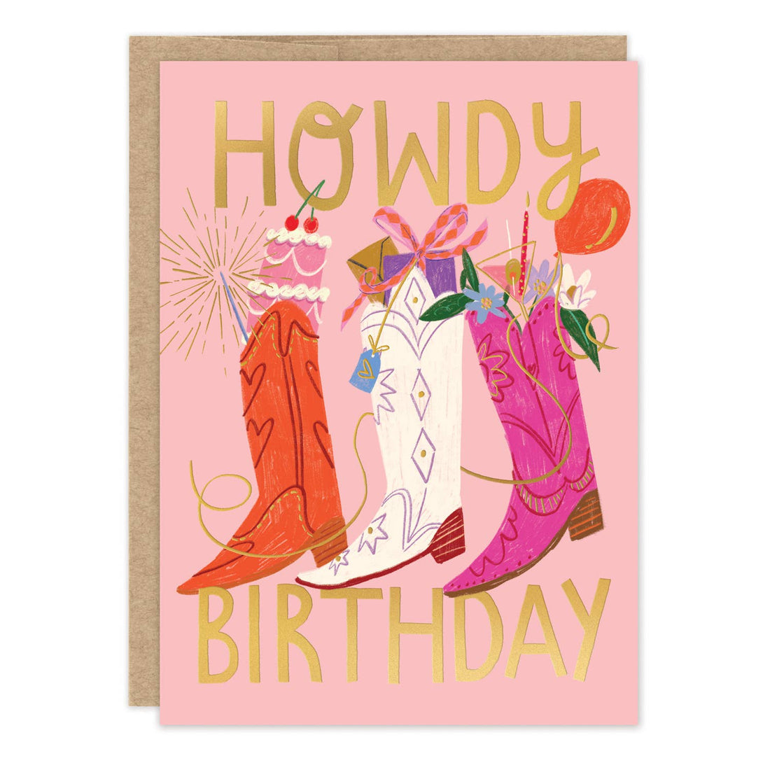 Howdy Birthday Card
