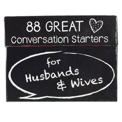 88 Conversation Starters for Husbands &amp; Wives