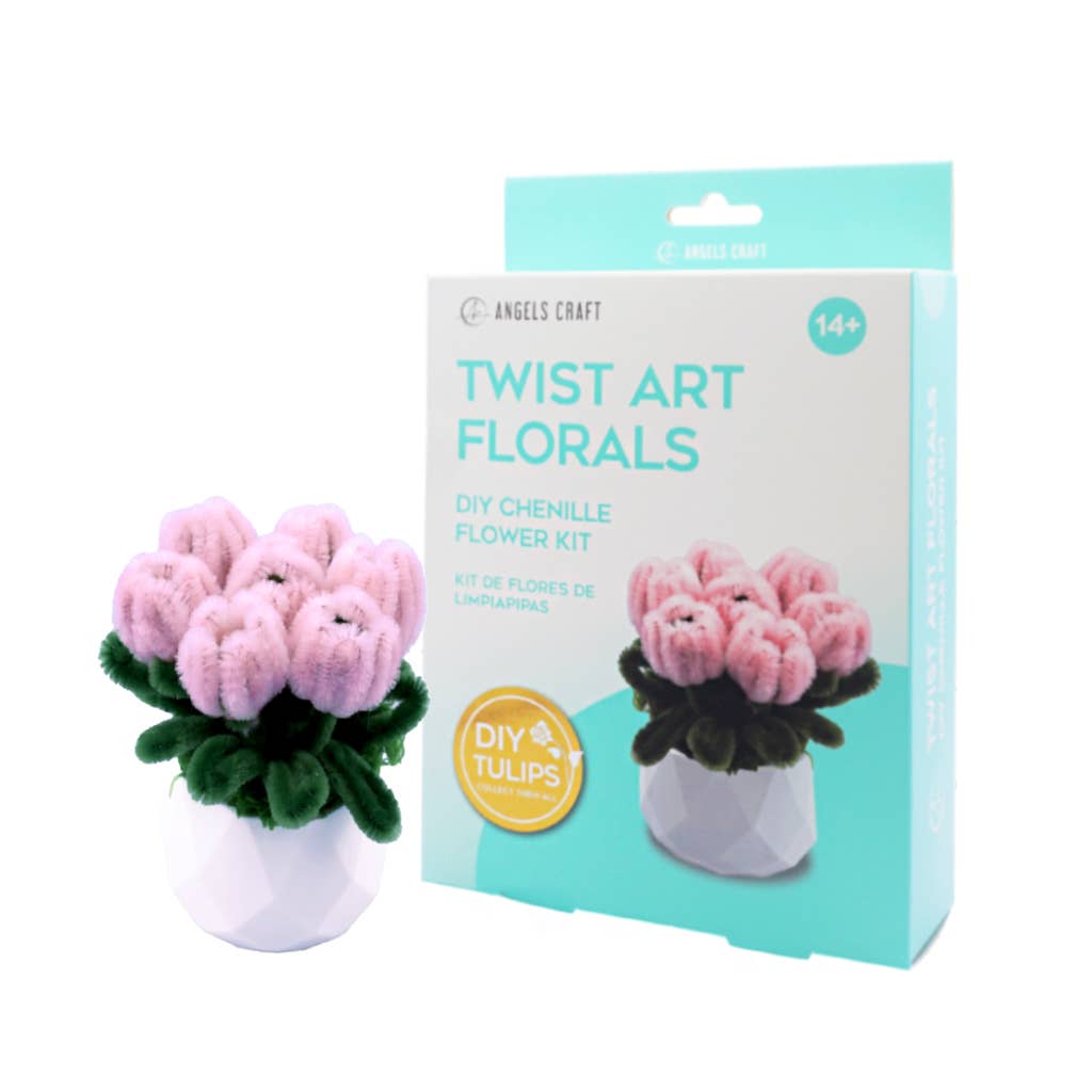 Tulips Twist Art Floral DIY Kit