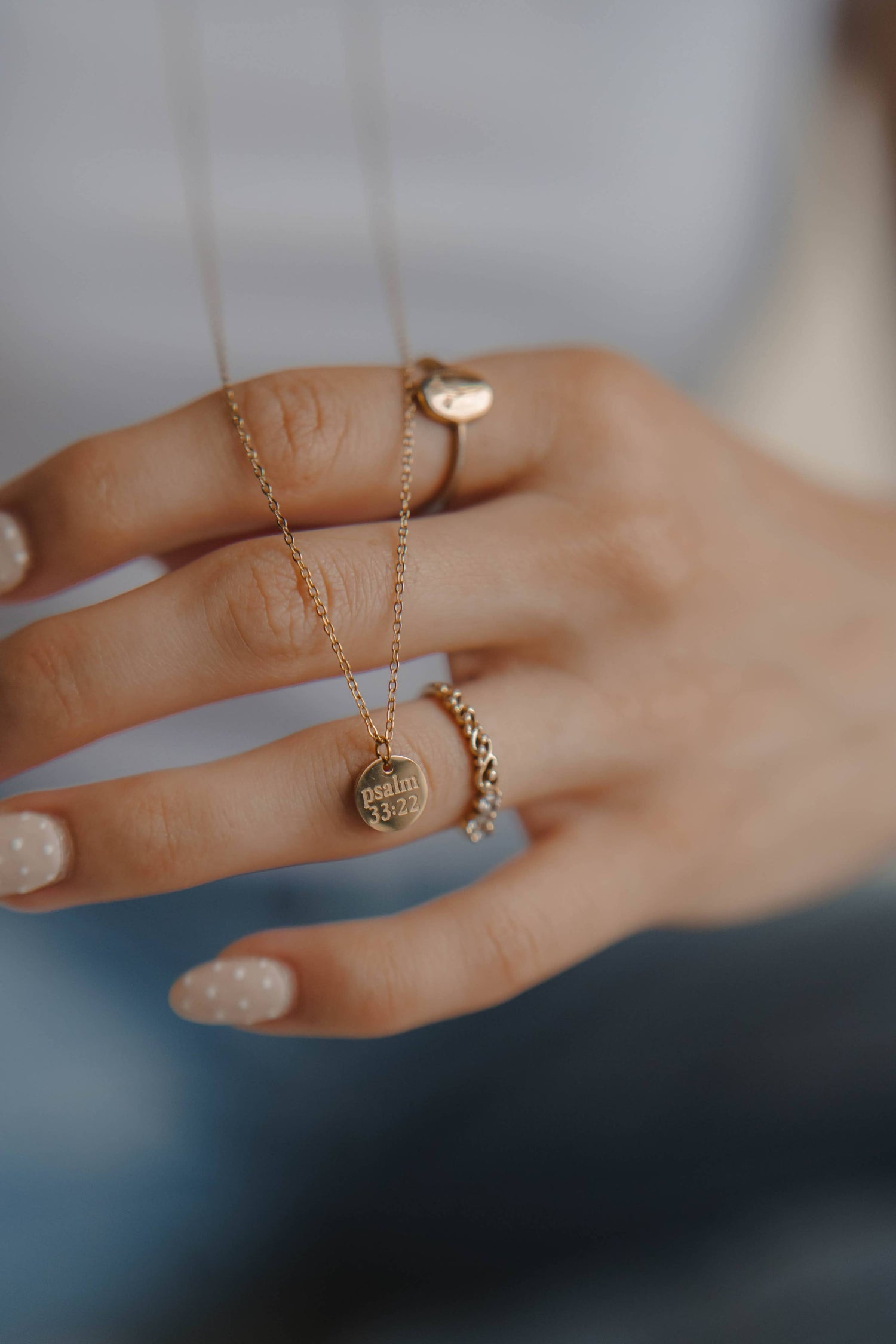 Hope Disc Necklace | Christian Jewelry