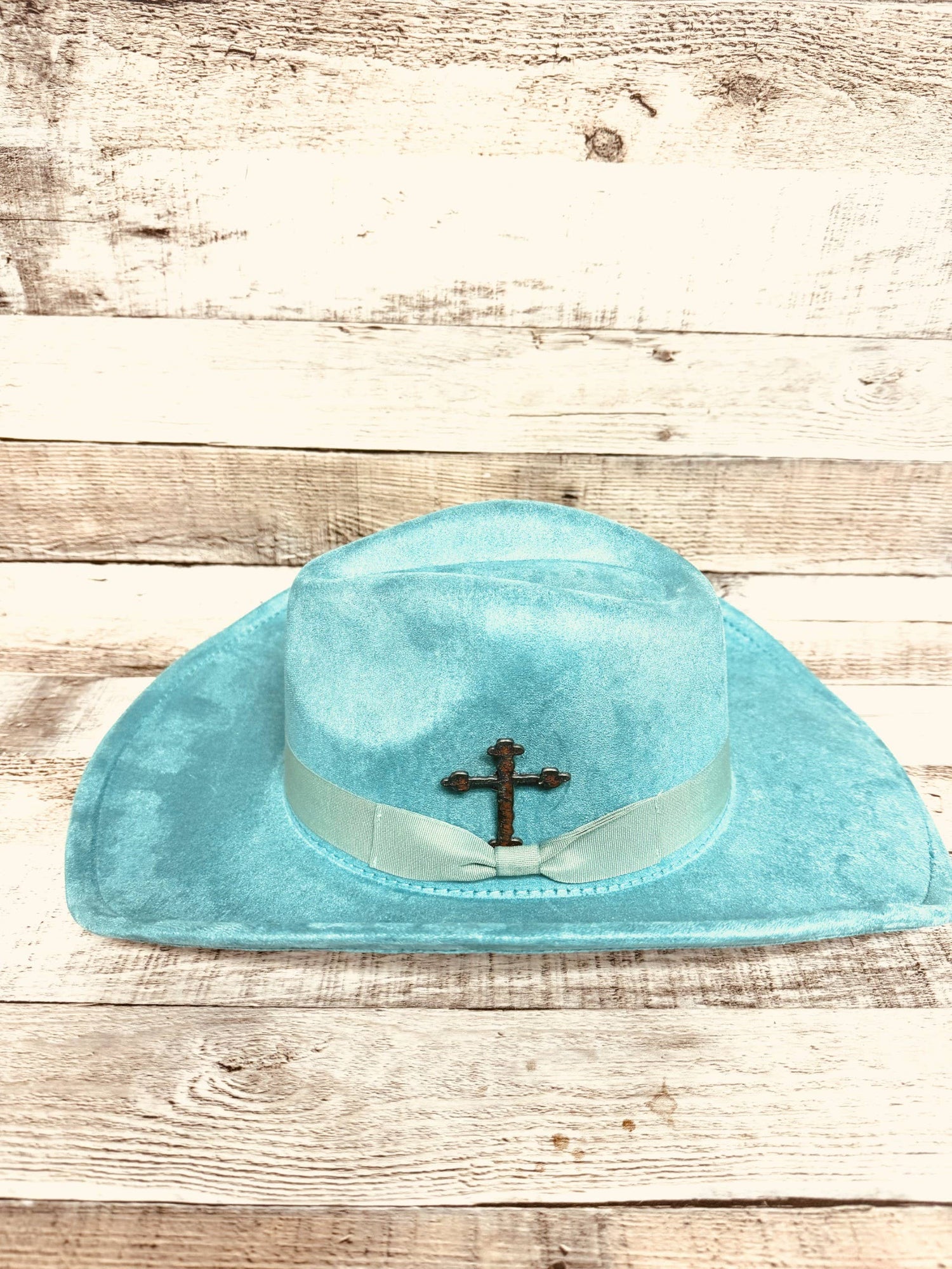 Vintage Cross Rustic Metal Hat Pin Hat Bar Gift USA MADE