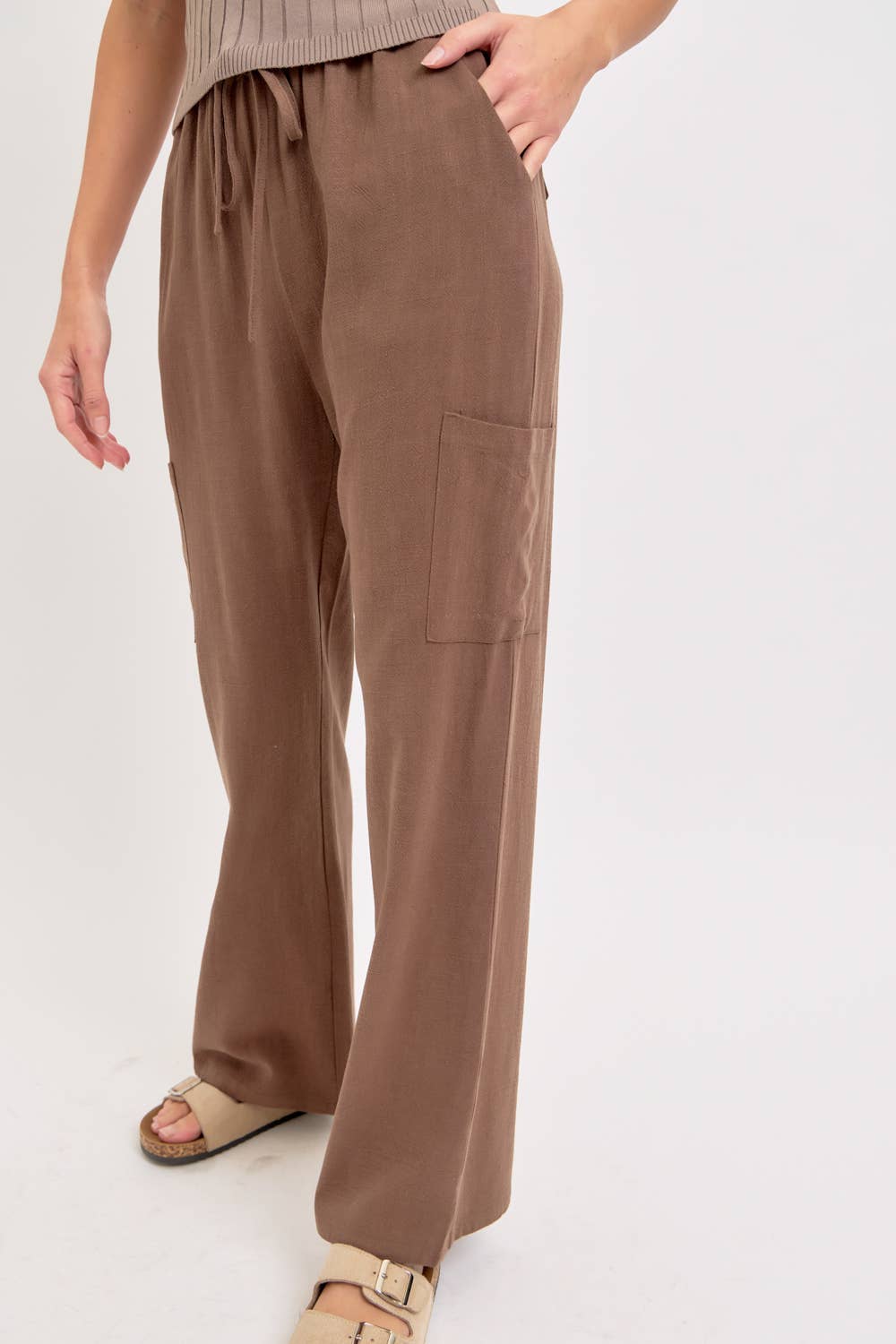 Lauren Linen-Blend Pants