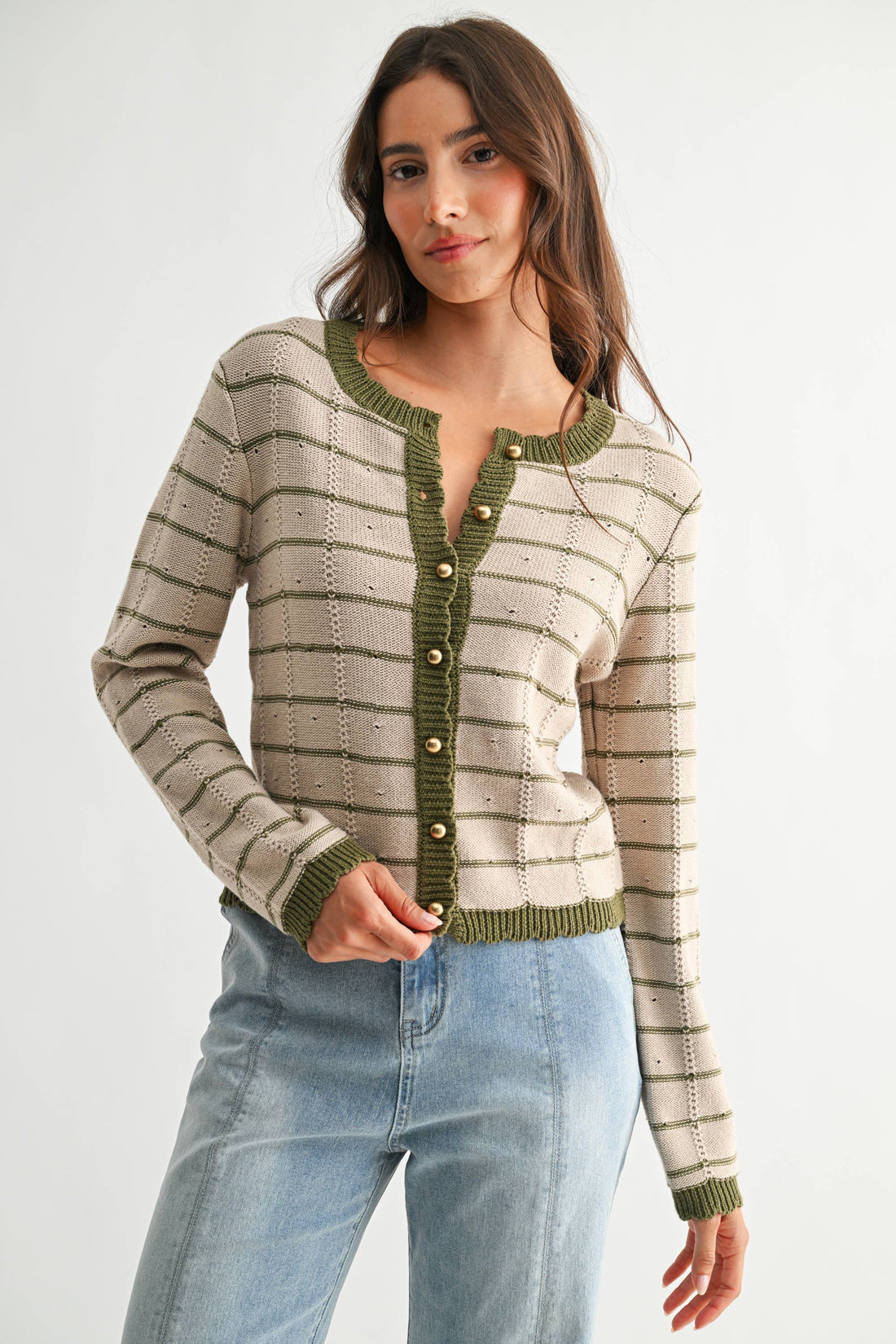 Olivia Button-Up Cardigan