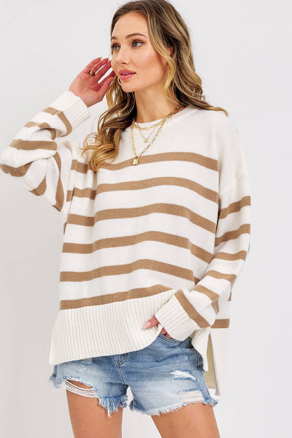 Honey Striped Sweater