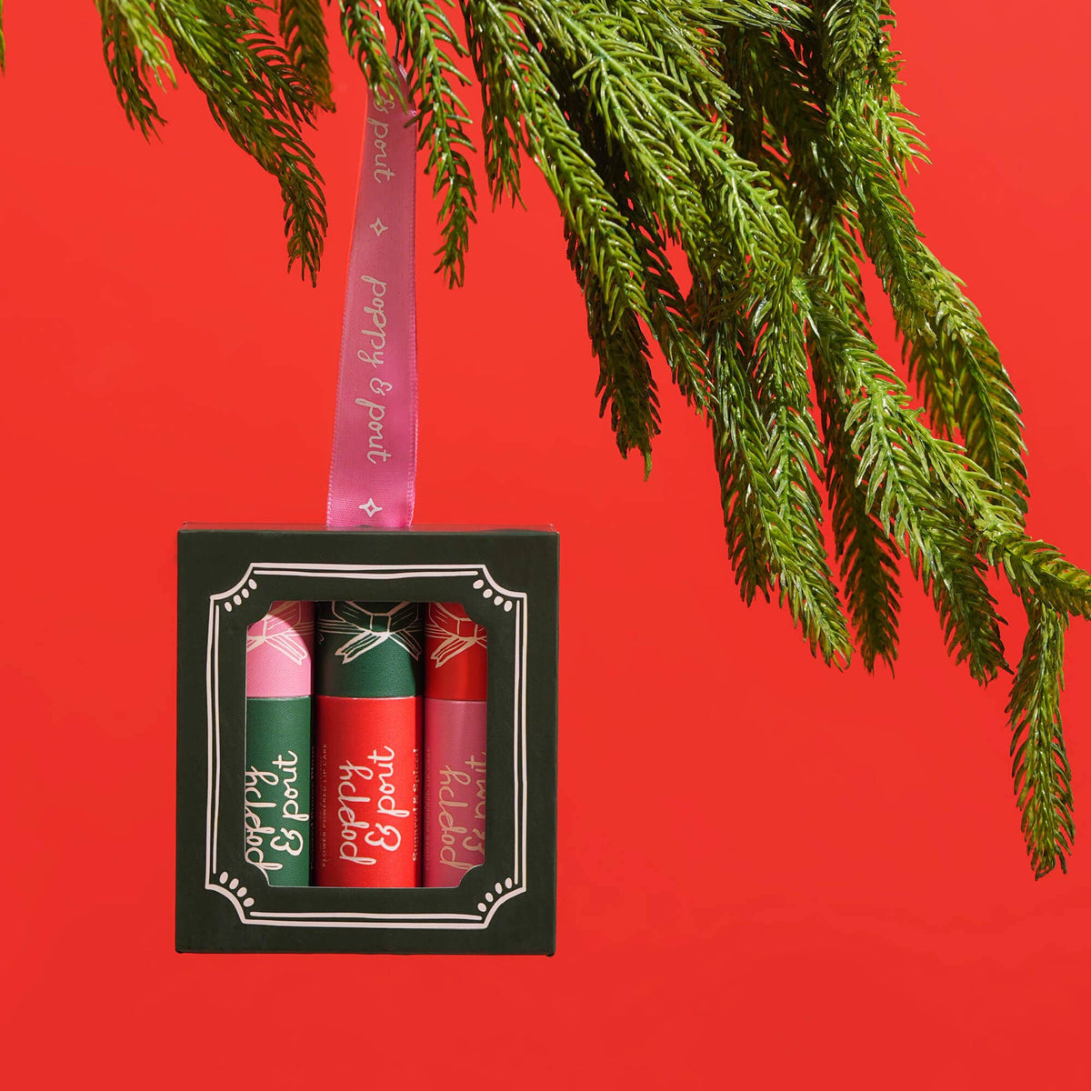 Lip Balm Trio Holiday, Ornament