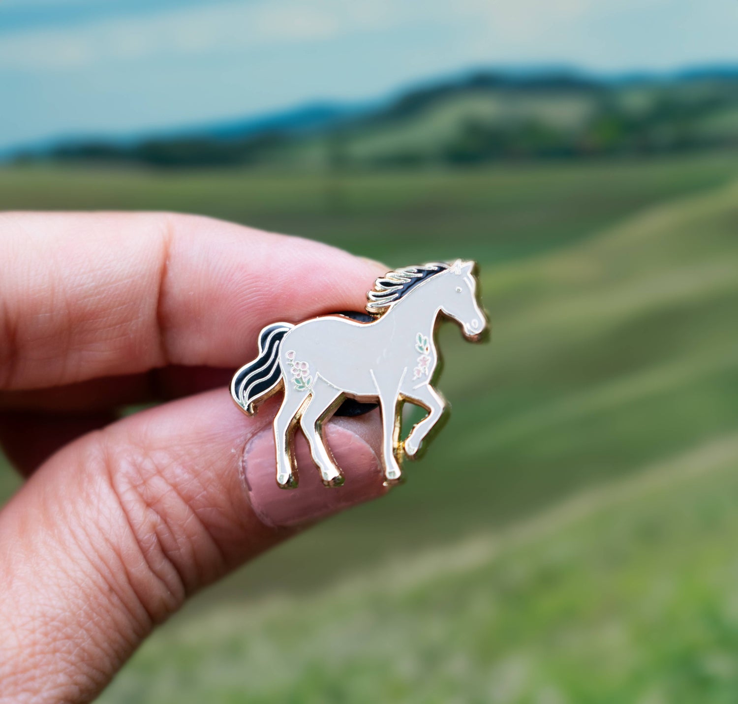 Horse Enamel Pin