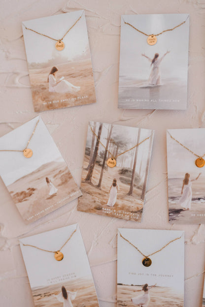 Praise Disc Necklace | Christian Jewelry
