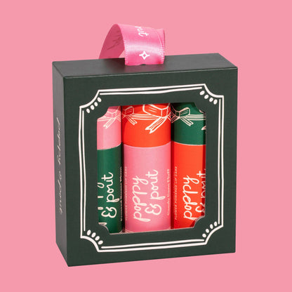 Lip Balm Trio Holiday, Ornament