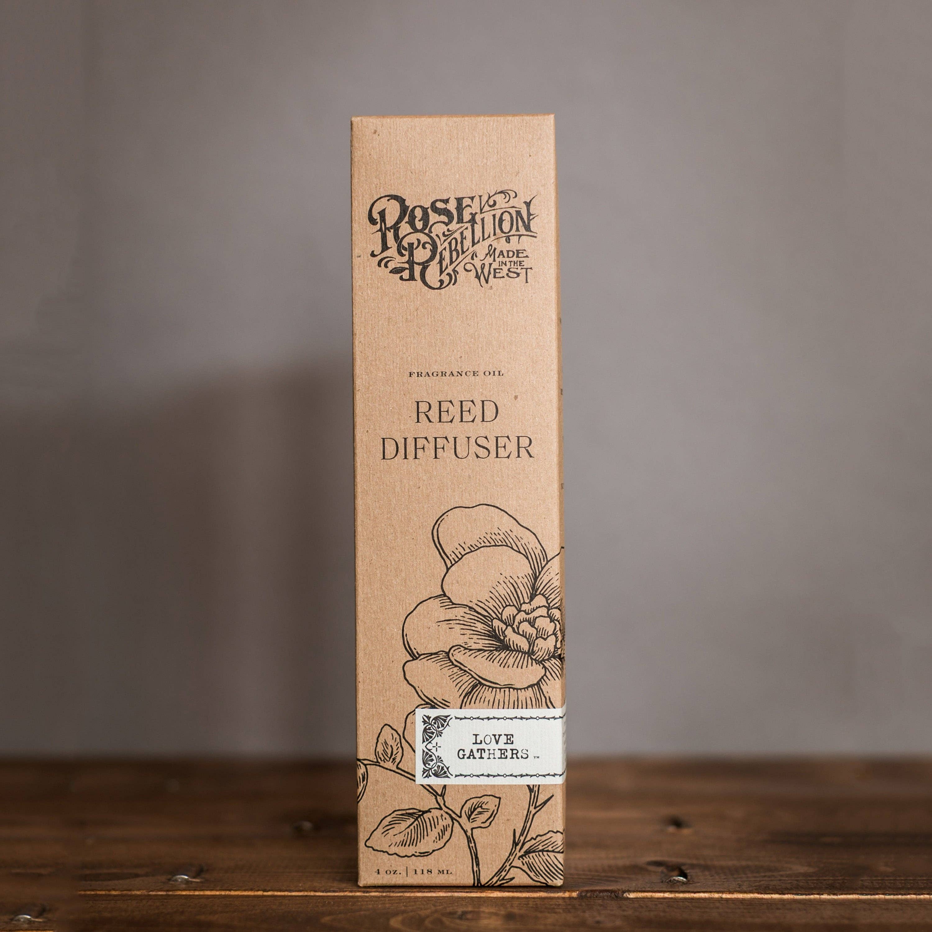 Love Gathers Reed Diffuser 4 oz.