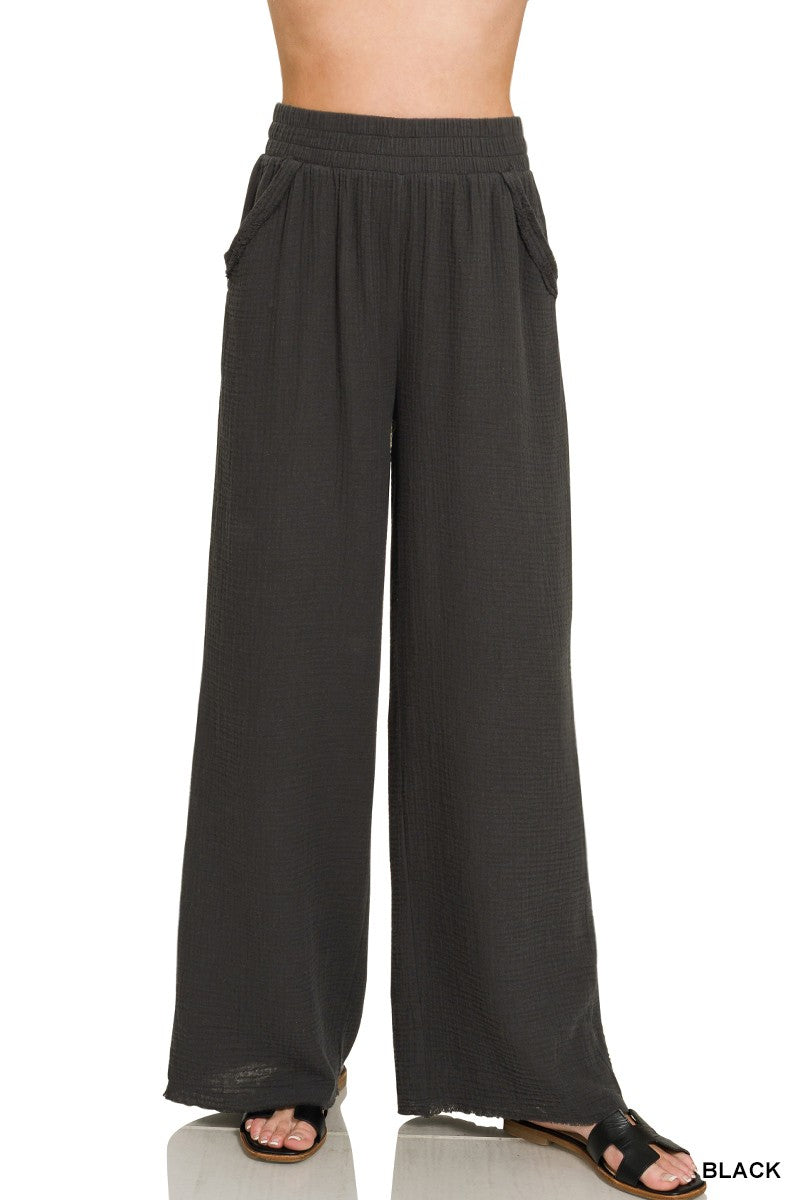 Adalee Gauze Lounge Pants
