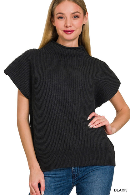 Birdie Mock Neck Sweater