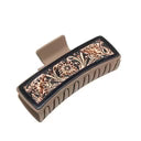 Blossom Ridge Claw Clip Hand-Tooled
