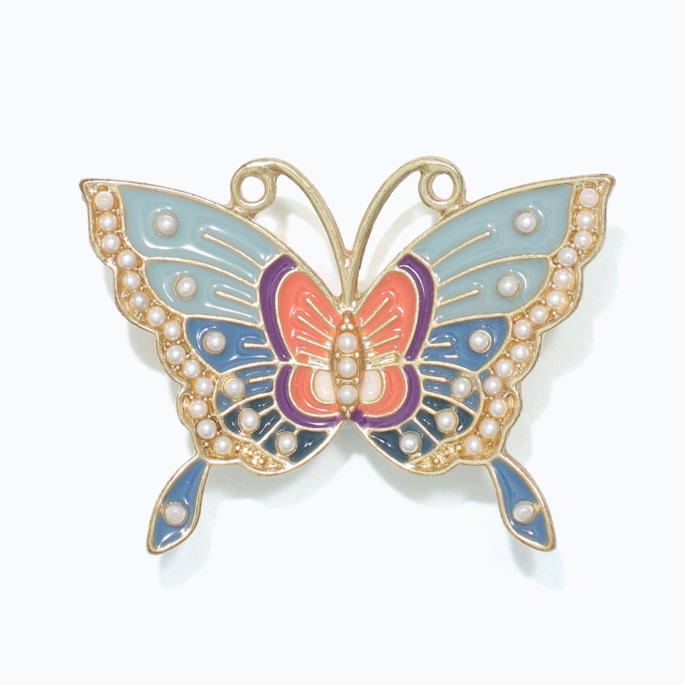 Colorful Butterfly Brooch